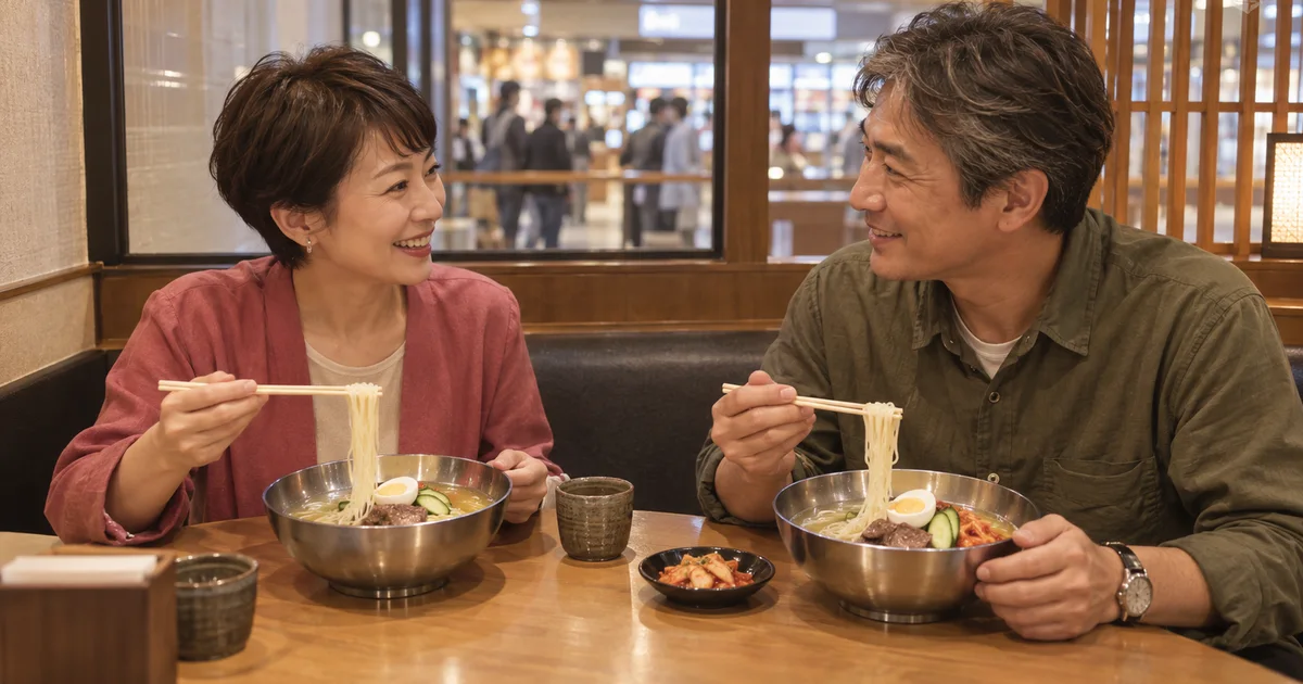 フェザンでデートを楽しむふたりをイメージしたAI画像