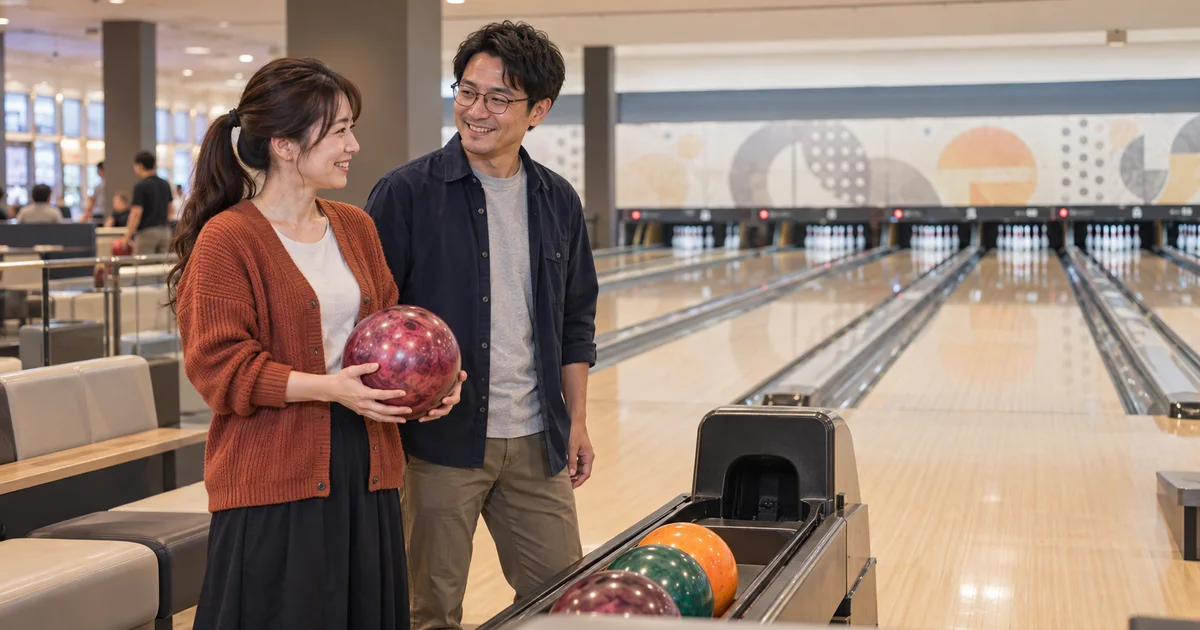 イオンモール苫小牧でデートを楽しむふたりをイメージしたAI画像